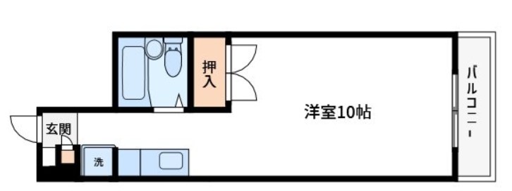 カーサ第一宇喜田1号棟 間取り