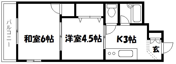 双葉第１マンション 間取り