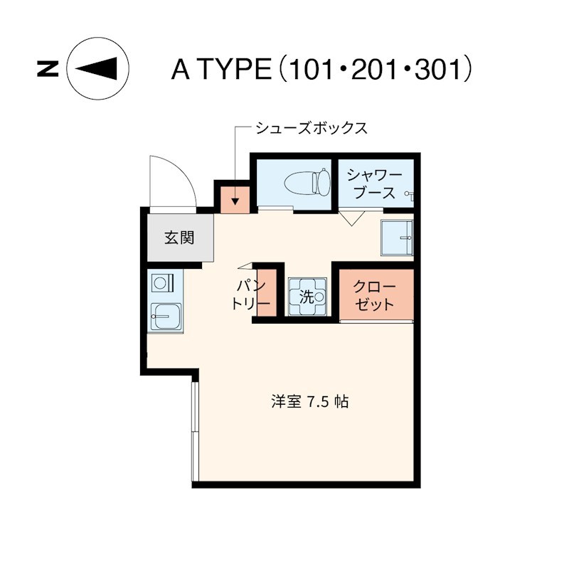 MAISON　PETIT　RENARD 間取り