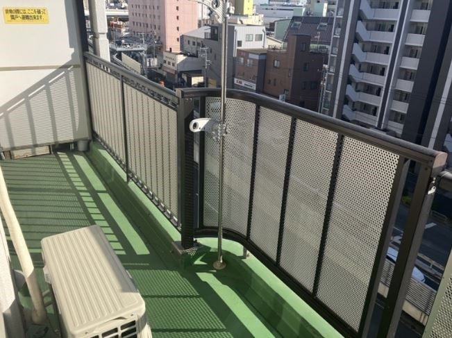 木場ハイツ  ベランダ