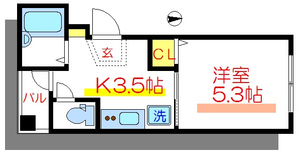 エスポワール藤井 間取り