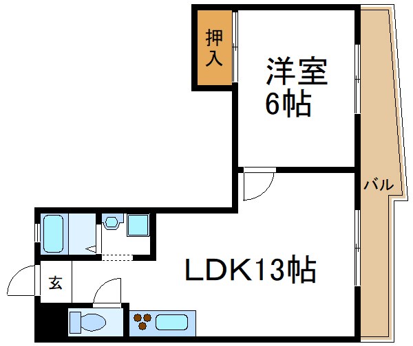 リバーシティー１ 間取り