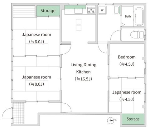 コーポ・スズキ 間取り