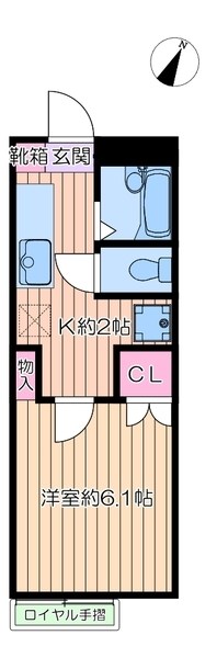 クレアーレ瑞江Ⅵ 間取り