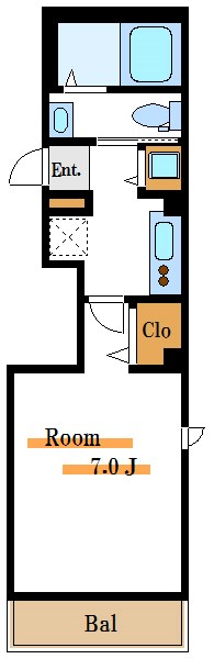 セゾンクレール  間取り