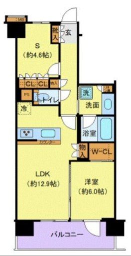 プレサンスロジェ西葛西 間取り
