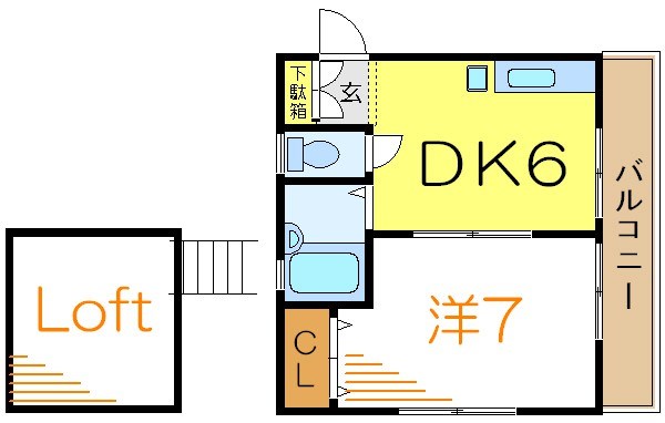 コーポＭ 間取り