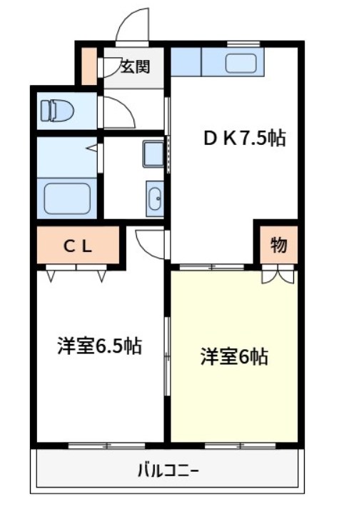 フレグランスⅤ 間取り