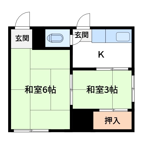 みどり荘 間取り