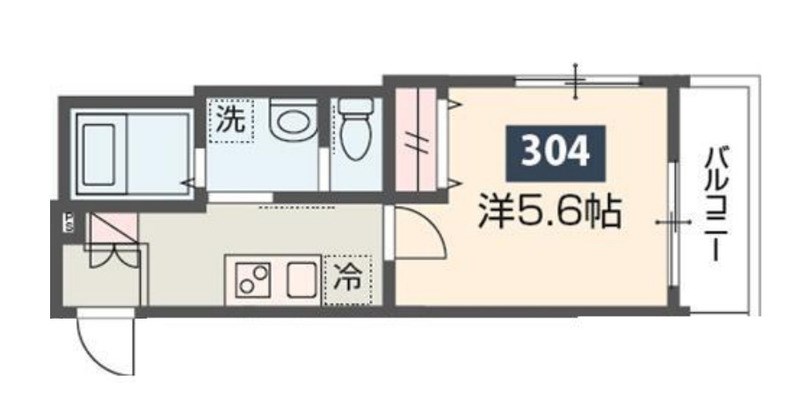 MELDIA梅島Ⅶ 間取り