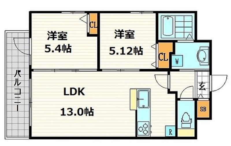 ルガルスクエア南千住  間取り