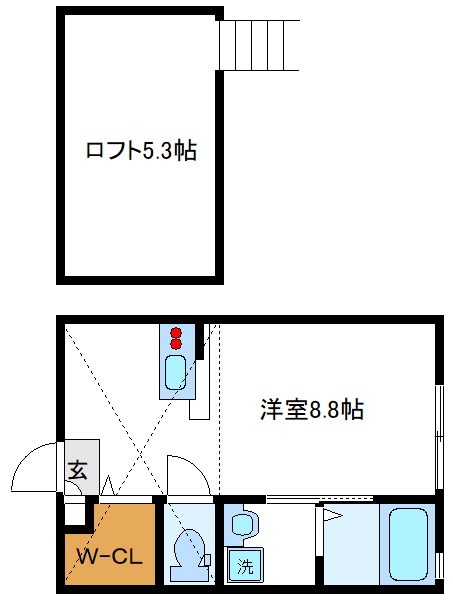 Woody Line 間取り
