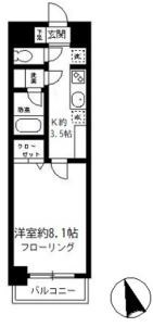 NST　buildingⅡ 間取り