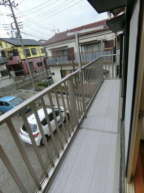 野口貸家 ベランダ