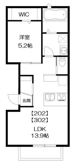 ラシーネ　ルイ　北小岩 間取り