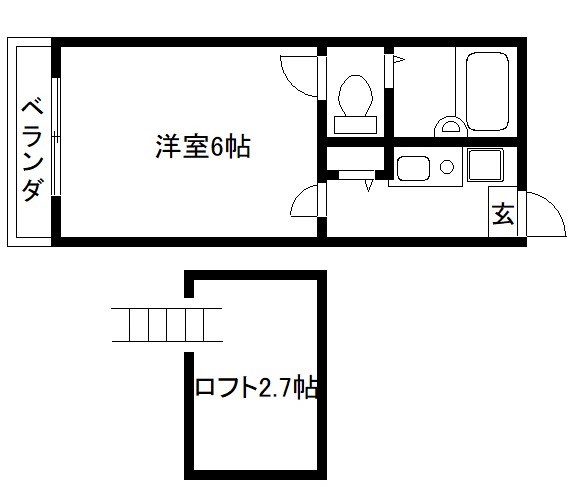プラセル平井  間取り