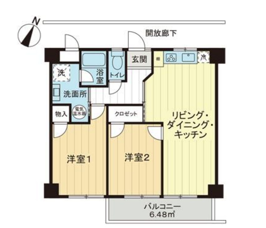 ルミネ木場公園  間取り