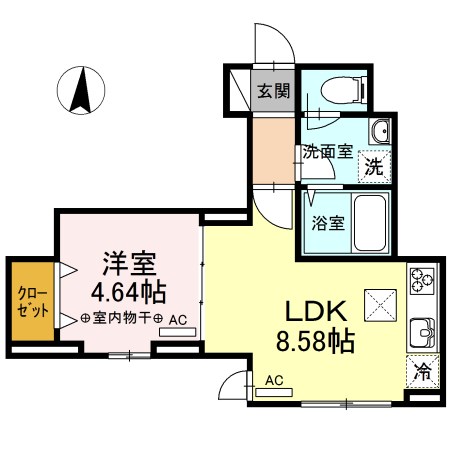 La　Fleur 間取り