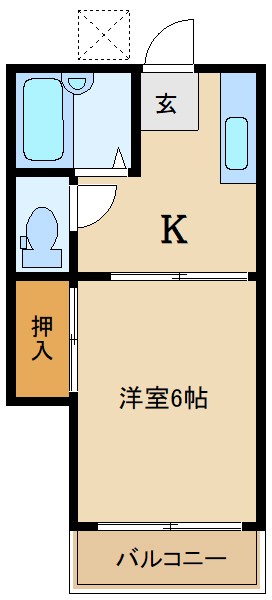 ルナリアⅡ 間取り