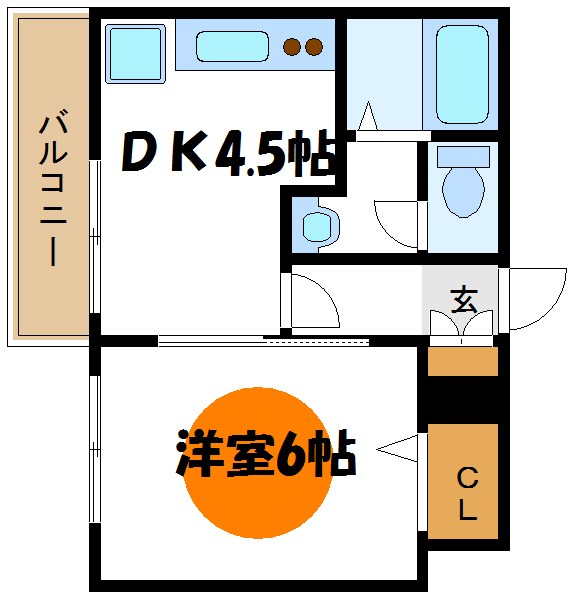 Court・Y・K 間取り