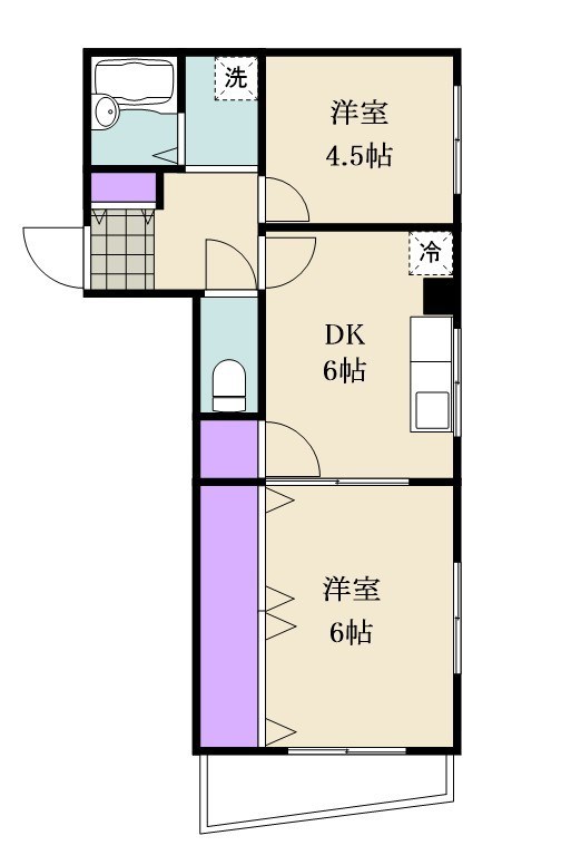 シャインビレッジ吉岡 間取り
