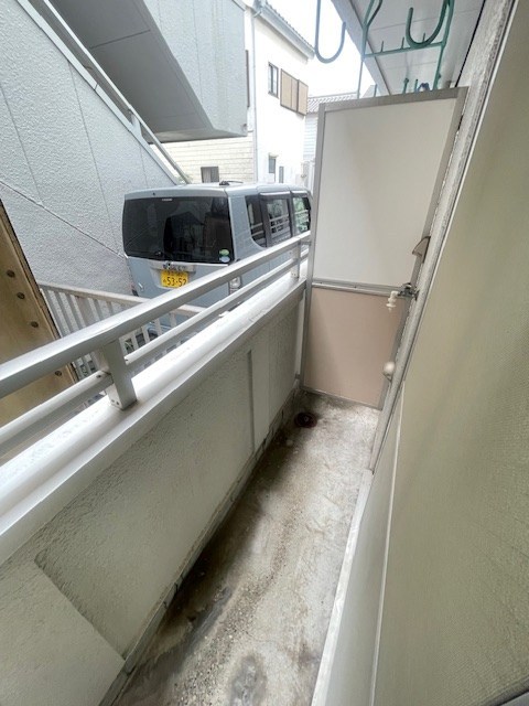 ウォンザハイムB棟 ベランダ
