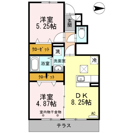 グローリーシャンテ  間取り