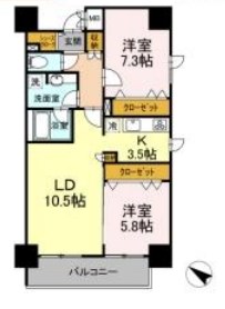 東京都江東区東砂６丁目 間取り
