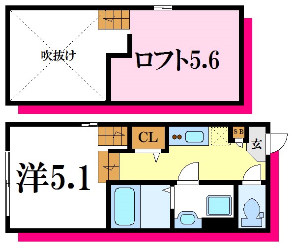 FIORIREⅡ 間取り