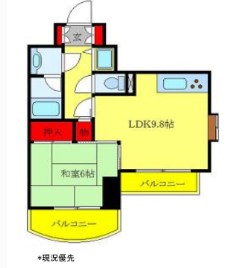 ビクセル西日暮里    間取り