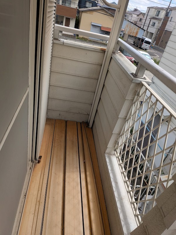 仮）南花畑三丁目貸家 ベランダ