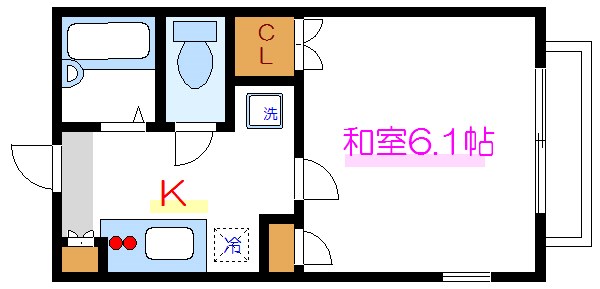 アーカスＫⅠ  間取り