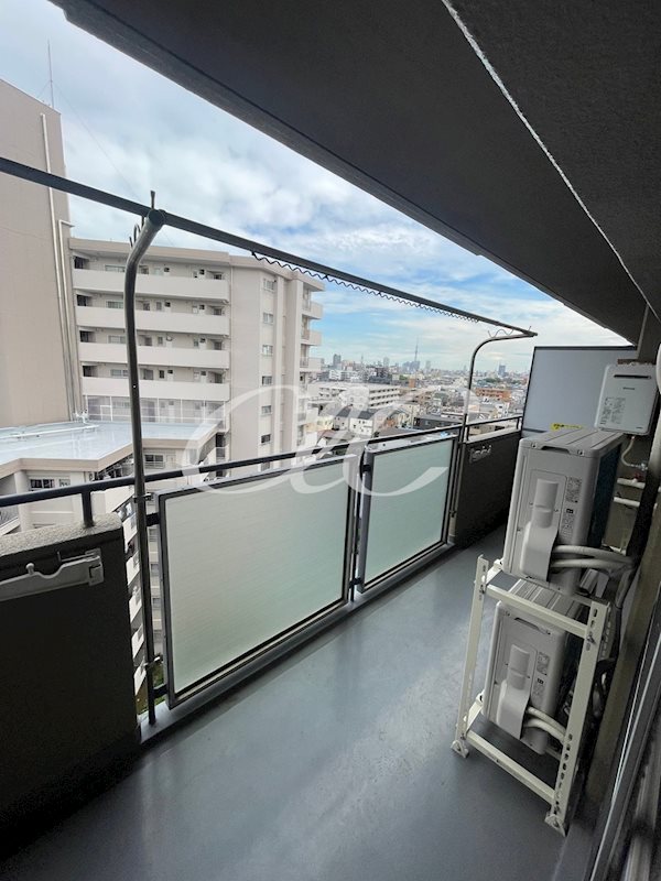 朝日プラザ梅田 ベランダ