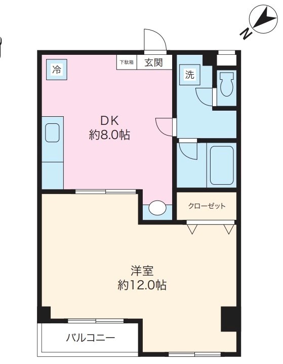 コーポ中村 間取り