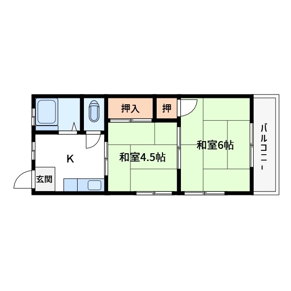 ハイツ曙 間取り