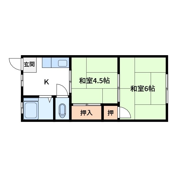 ハイツ曙 間取り