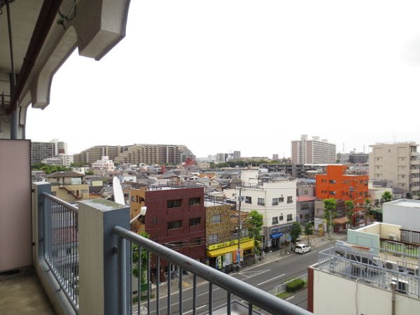 第一福原マンション  ベランダ