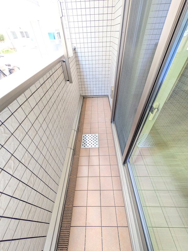 ラブキャット ベランダ