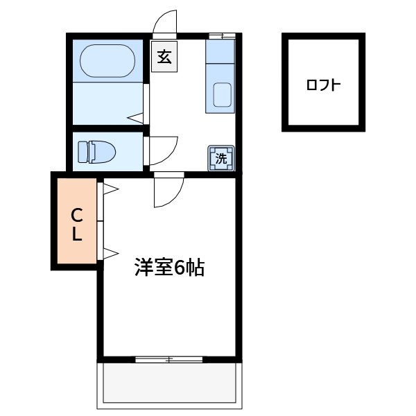 日ノ出コーポ 間取り