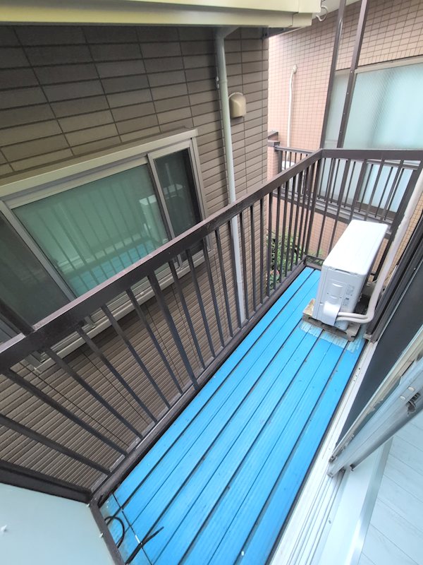日ノ出コーポ ベランダ