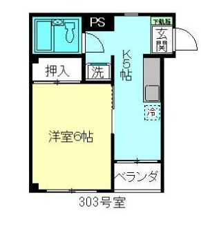 エクセルハイツ 間取り
