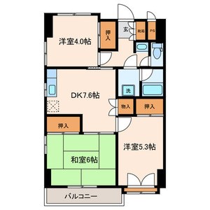 グランドマンション金子 間取り
