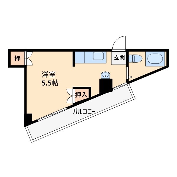 シャトレー堀切 間取り