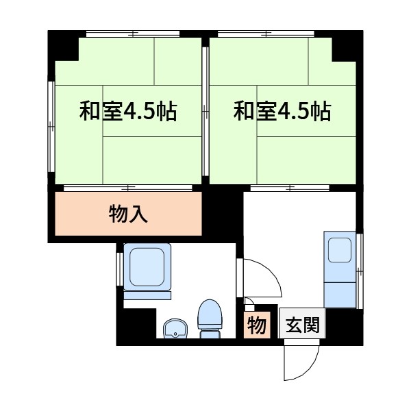 ヴィラアキモト 間取り