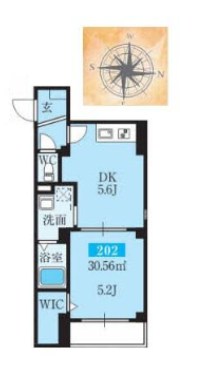 ロータスレジデンス住吉  間取り