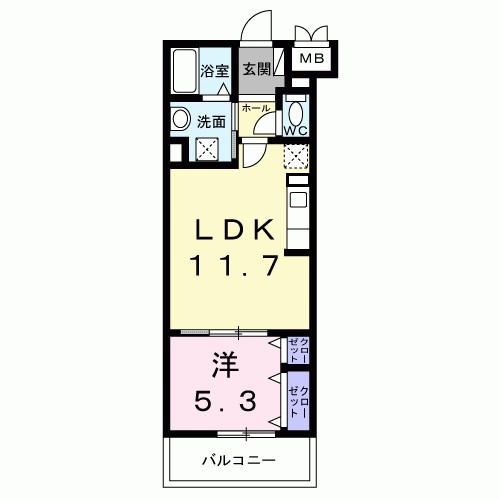 ソレアード志茂 間取り