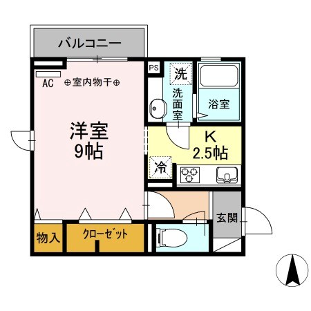 Ｄ－ｒｏｏｍ西ヶ原 間取り