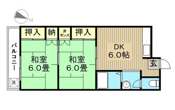 コーポマロン 間取り