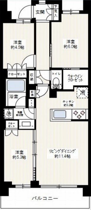 アーリアシティ一之江 間取り