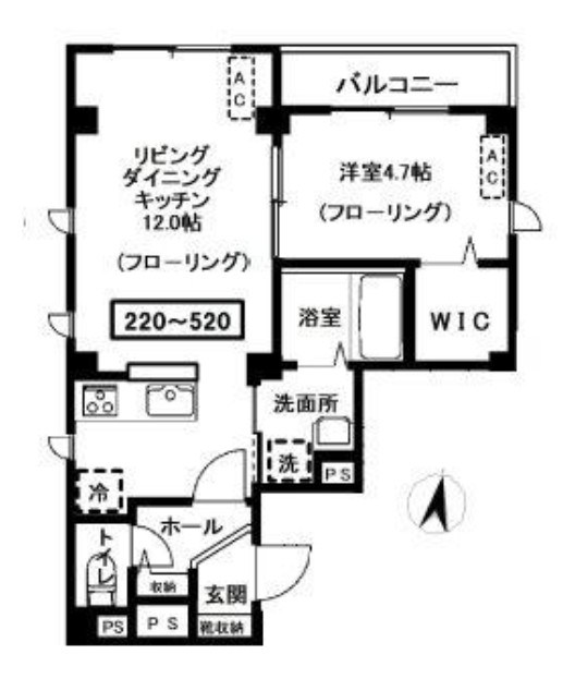 グレイスガーデン北千住 間取り